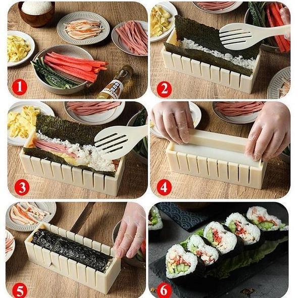 Sushi sæt: Forbered dine sushier nemt derhjemme