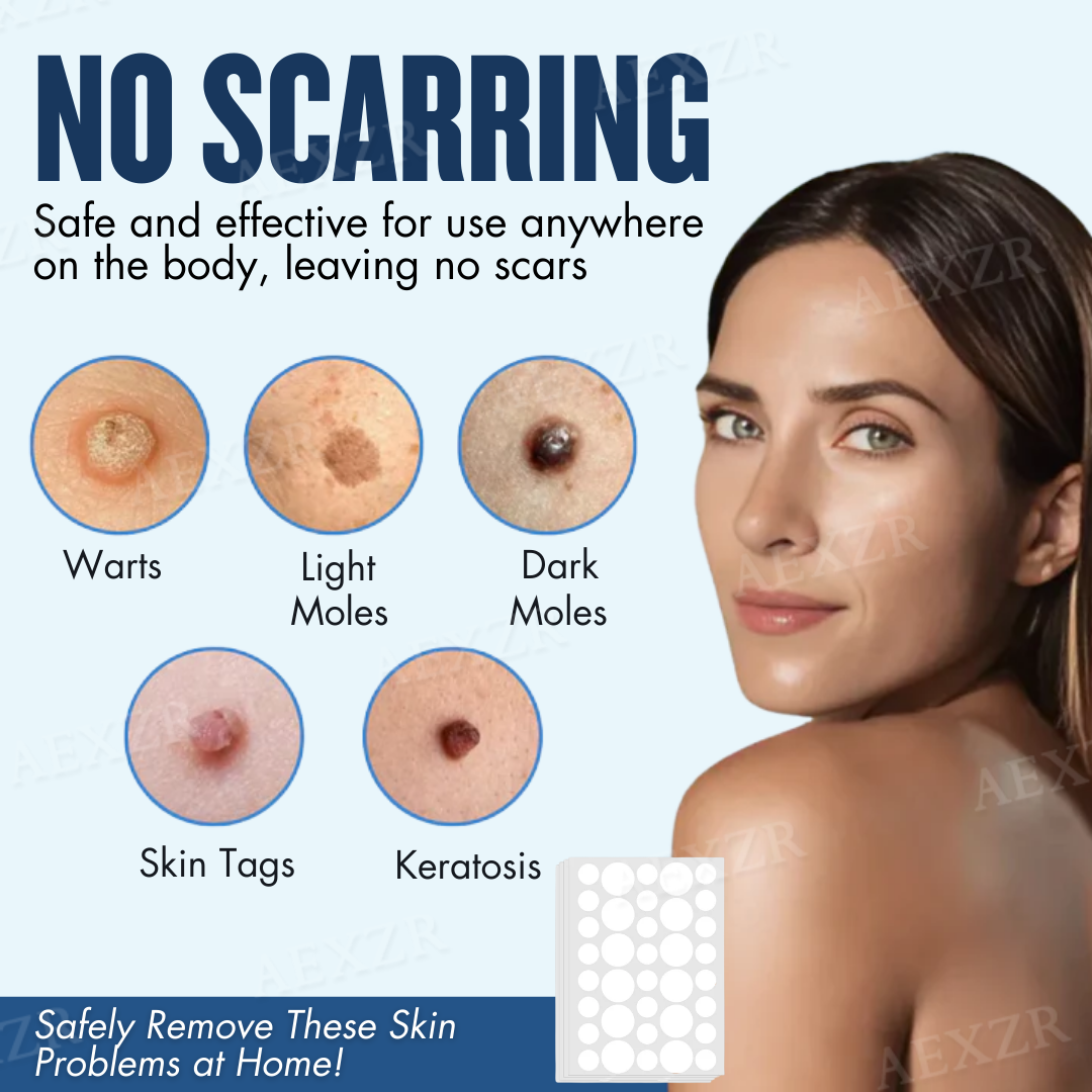 Patch – Effective removal of beauty spots and warts