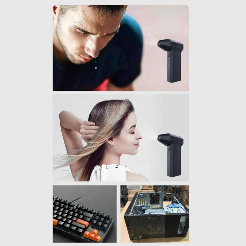 AirBlaster-Pro - Kompakter Luftbläser für müheloses Reinigen