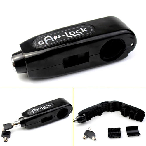 قفل مضاد للسرقة سريع لمقود الدراجة النارية والسكوتر