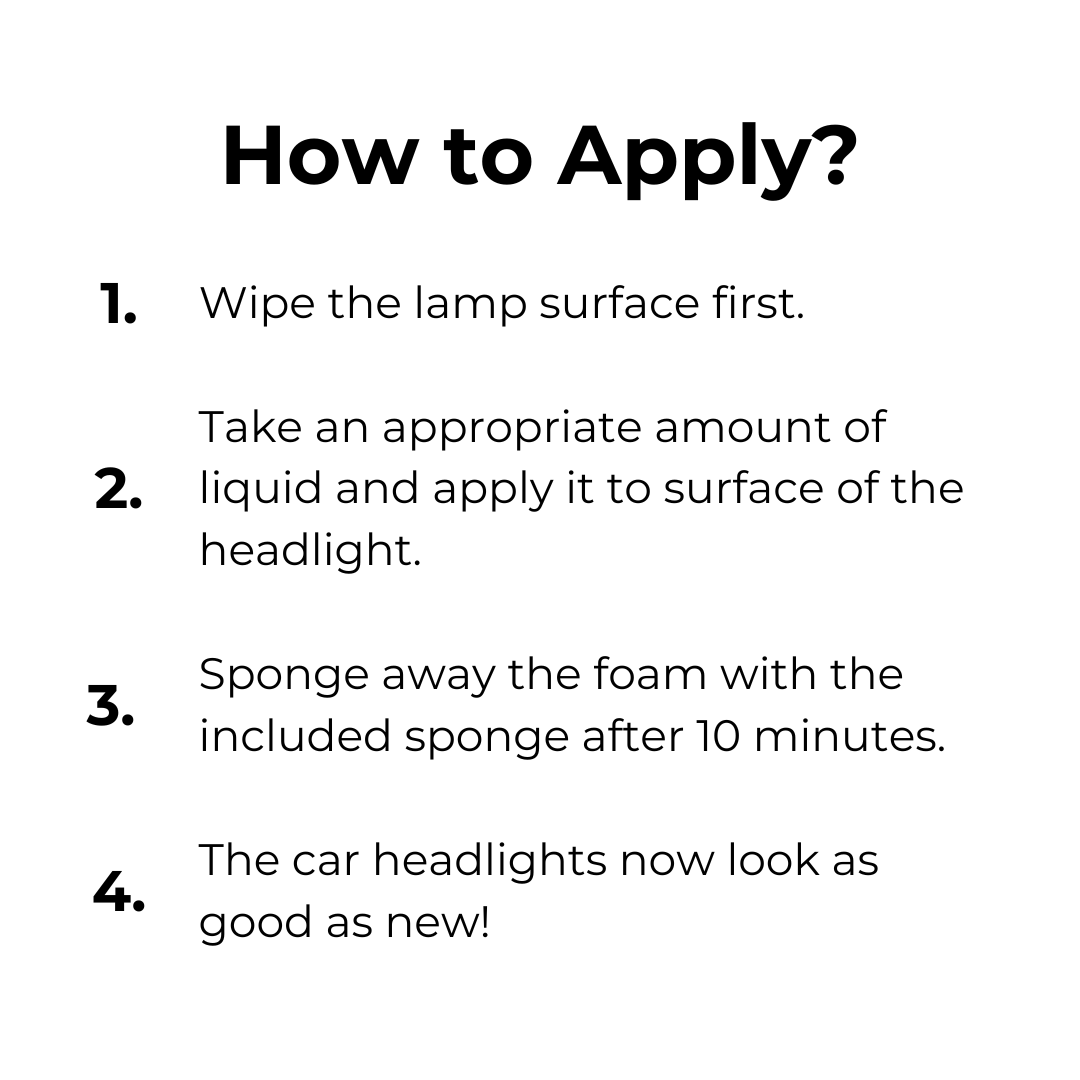 Restaurez vos phares en un clin d'œil