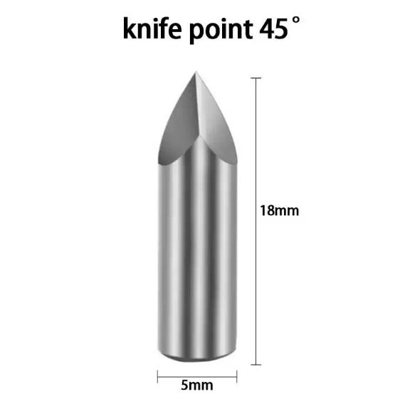 Ambachtelijk snijgereedschap met een 360° roterend mes 