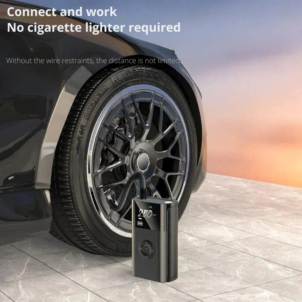 Gonflez vos pneus en un clin d’œil, où que vous soyez