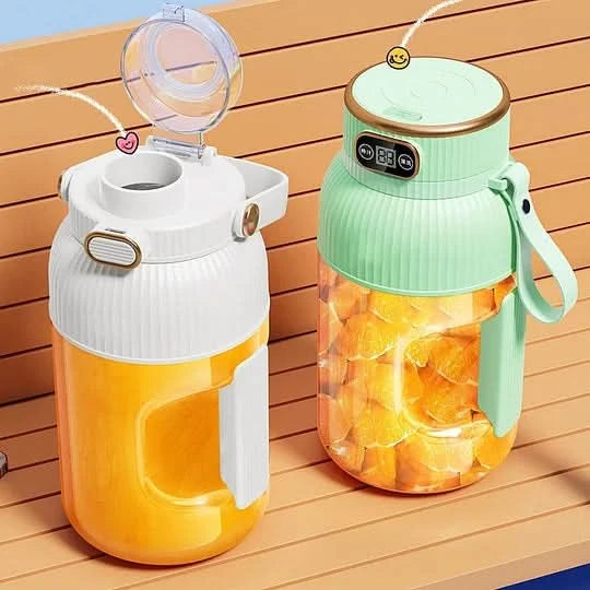 Blender portabil pentru sucuri proaspete, oricând 