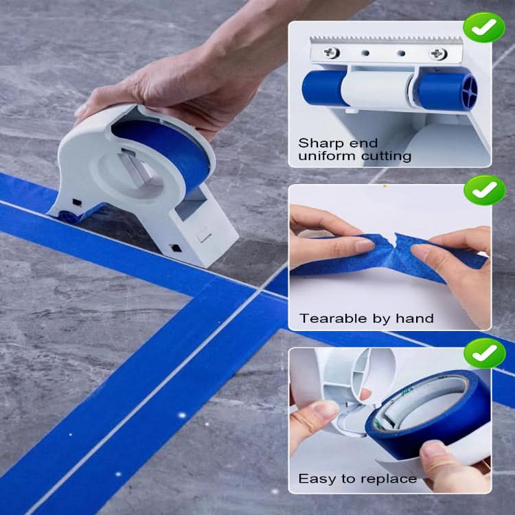 Aplikator taśmy malarskiej do czystych wykończeń bez wysiłku — zdjęcie 3