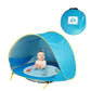 UV protection tent for baby – Optimal protection at the beach 