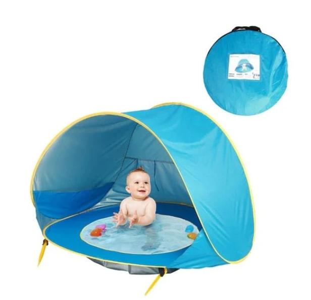 UV protection tent for baby – Optimal protection at the beach 