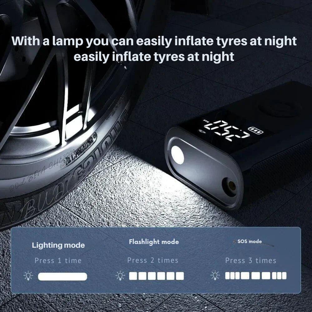 Gonflez vos pneus en un clin d’œil, où que vous soyez