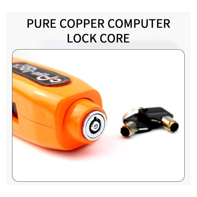 قفل مضاد للسرقة سريع لمقود الدراجة النارية والسكوتر 