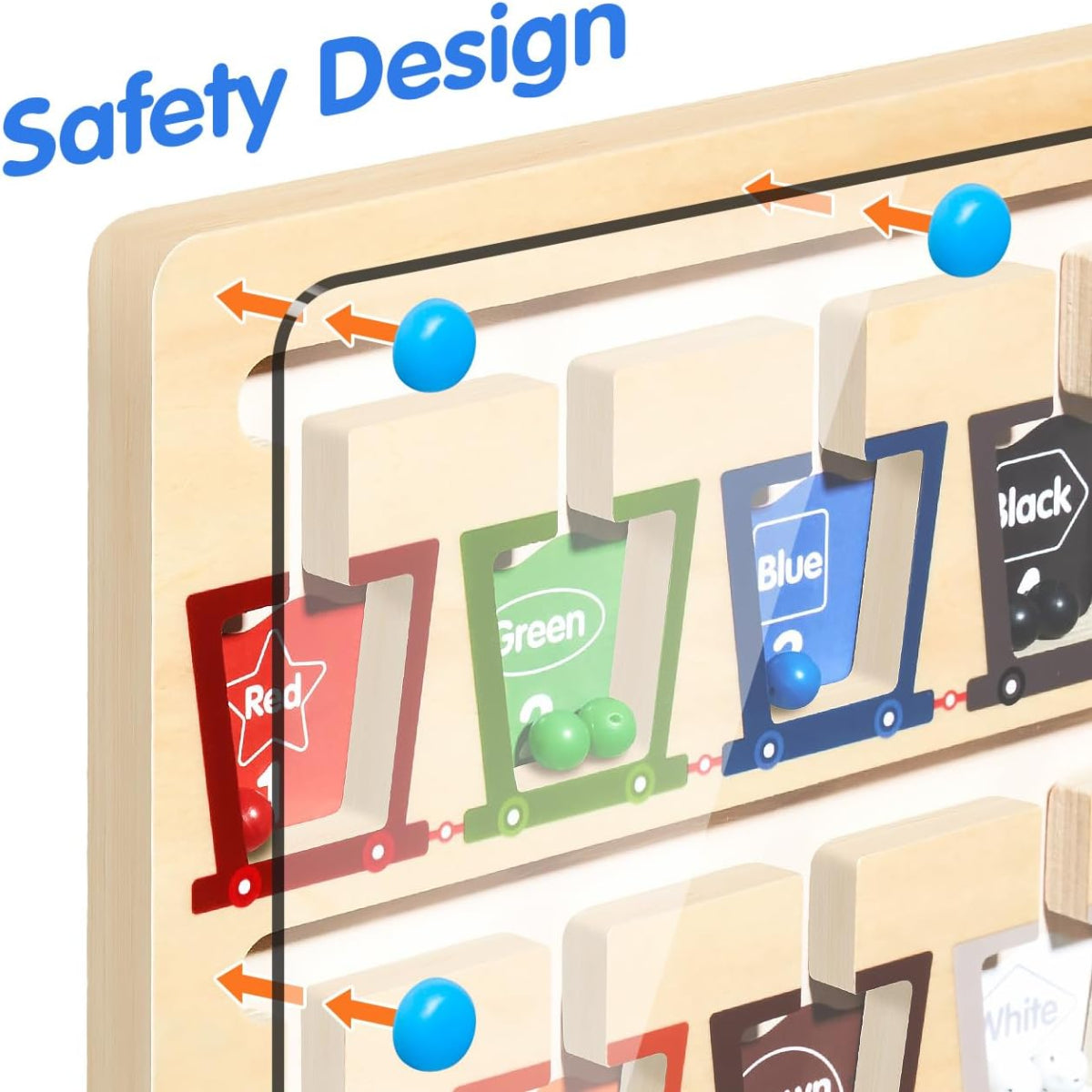 Aprender los colores divirtiéndose con imanes 