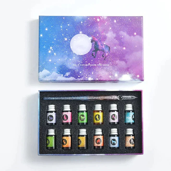 Írjon elegánsan a üvegbe mártott tollal 