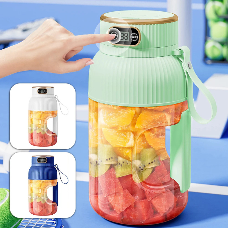 Blender portabil pentru sucuri proaspete, oricând 
