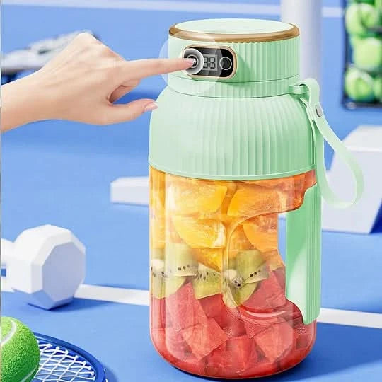 Blender portabil pentru sucuri proaspete, oricând 