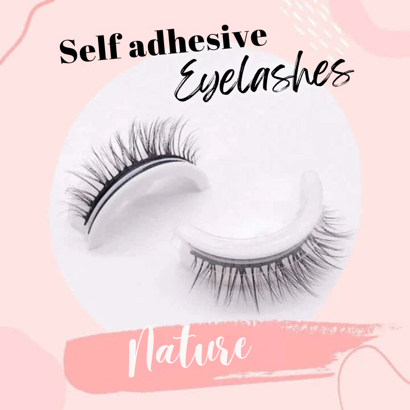 Faux cils auto-adhésifs pour pose rapide