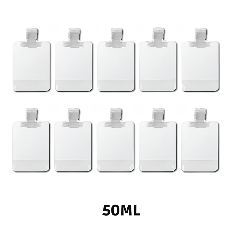 Sett med 40 reiseflasker – ren og organisert transport — 50ML, bilde 17