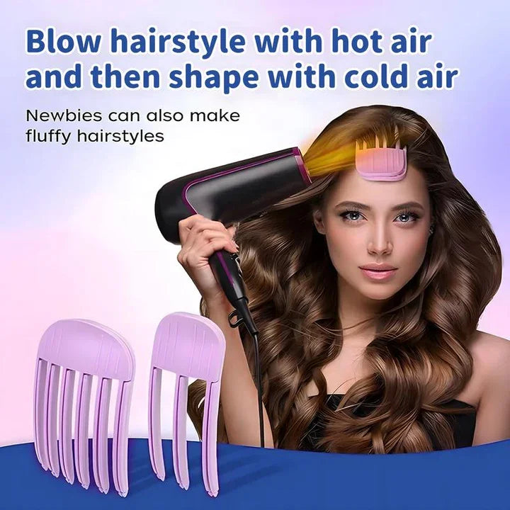 تسريحة منتفخة فورية بلطف ودون جهد 