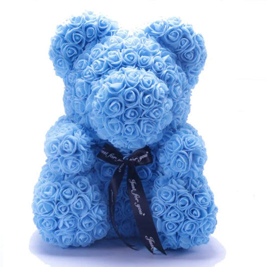 Kwiatowy miś na wieczne emocje 