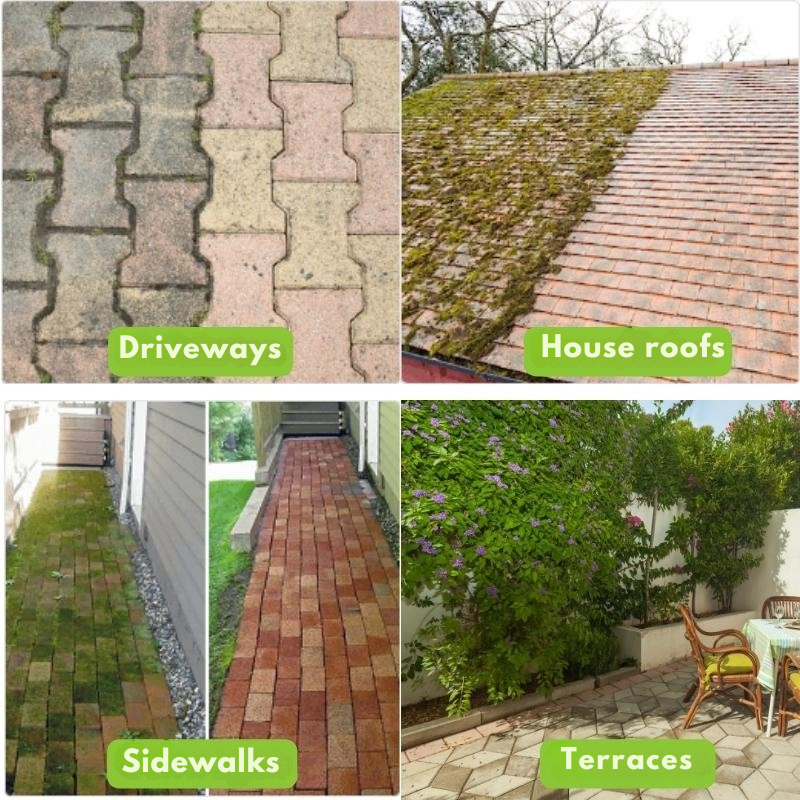 Odchwaszczaj szybko i bez wysiłku, nawet na twardych powierzchniach 