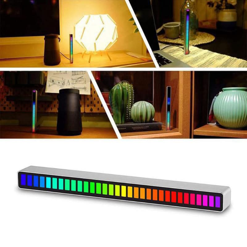 LED lyslist - RGB som reagerer på lyd 