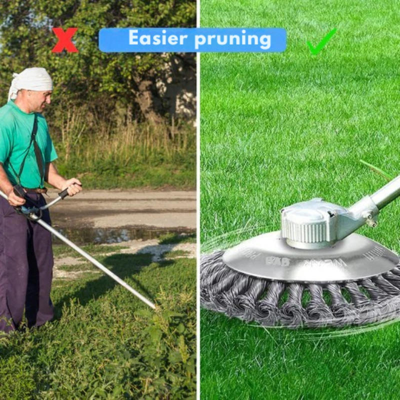 Odchwaszczaj szybko i bez wysiłku, nawet na twardych powierzchniach 