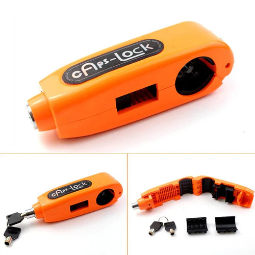 قفل مضاد للسرقة سريع لمقود الدراجة النارية والسكوتر 