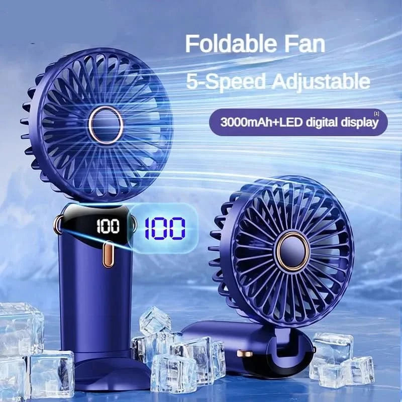 Powerful mini fan with smart LED display – MINOPIA