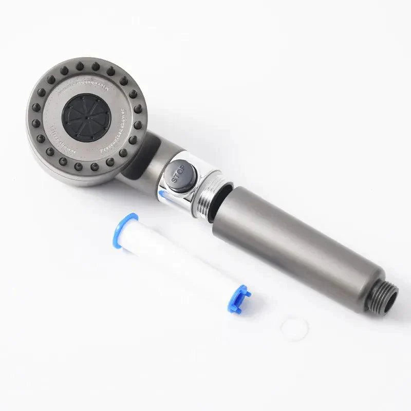 Dusj 4-i-1 med justerbart trykkfilter 