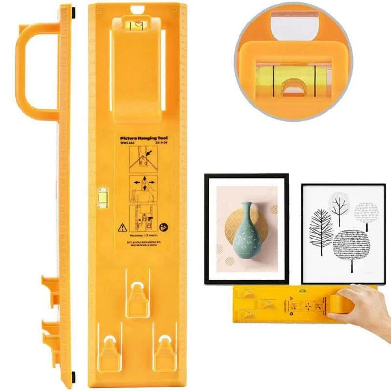 Kit de herramientas preciso para colgar tus cuadros 