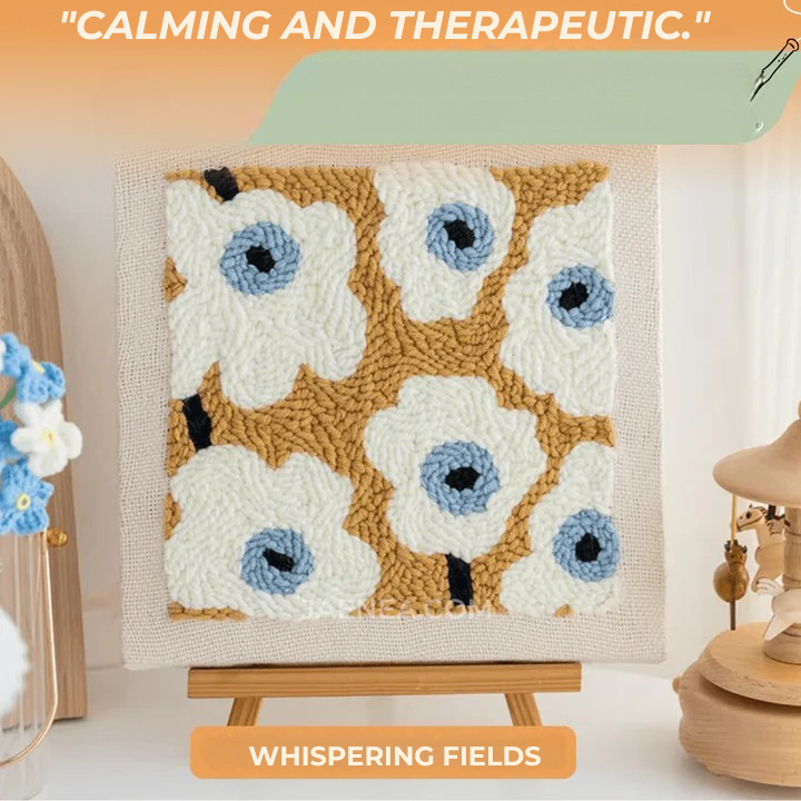 Punch needle broderi sæt 