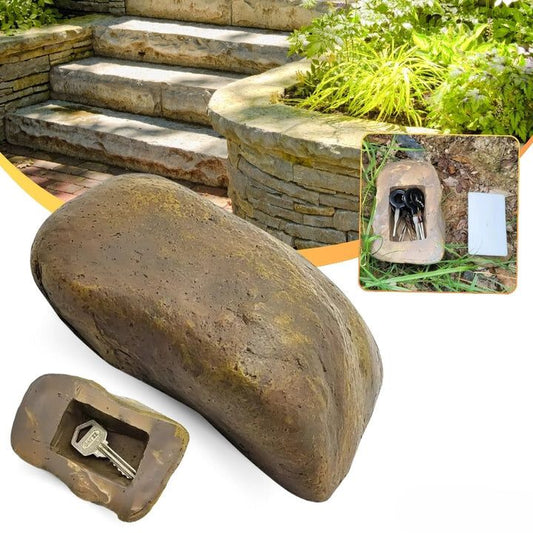 مفتاح خارجي غير ملحوظ على شكل حجر 