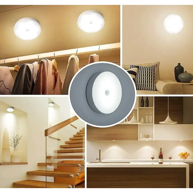Automatic light for peaceful nights without effort (x2) 